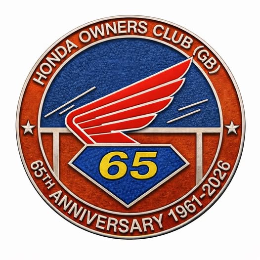 Honda Owners Club (GB) 65th Anniversary Design