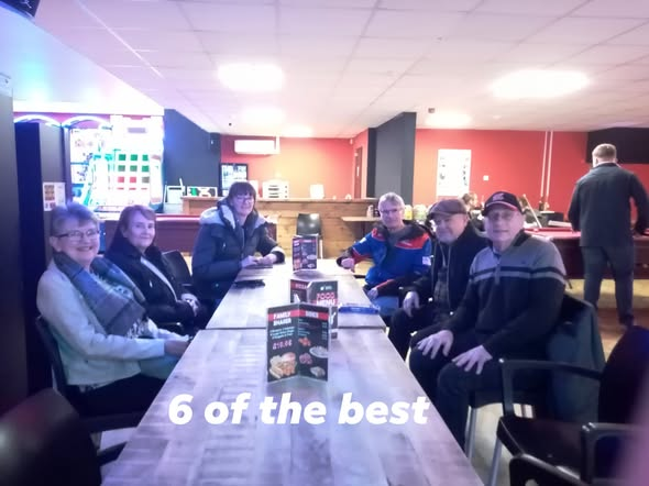 Camb and LIncs branch members 10 pin bowling