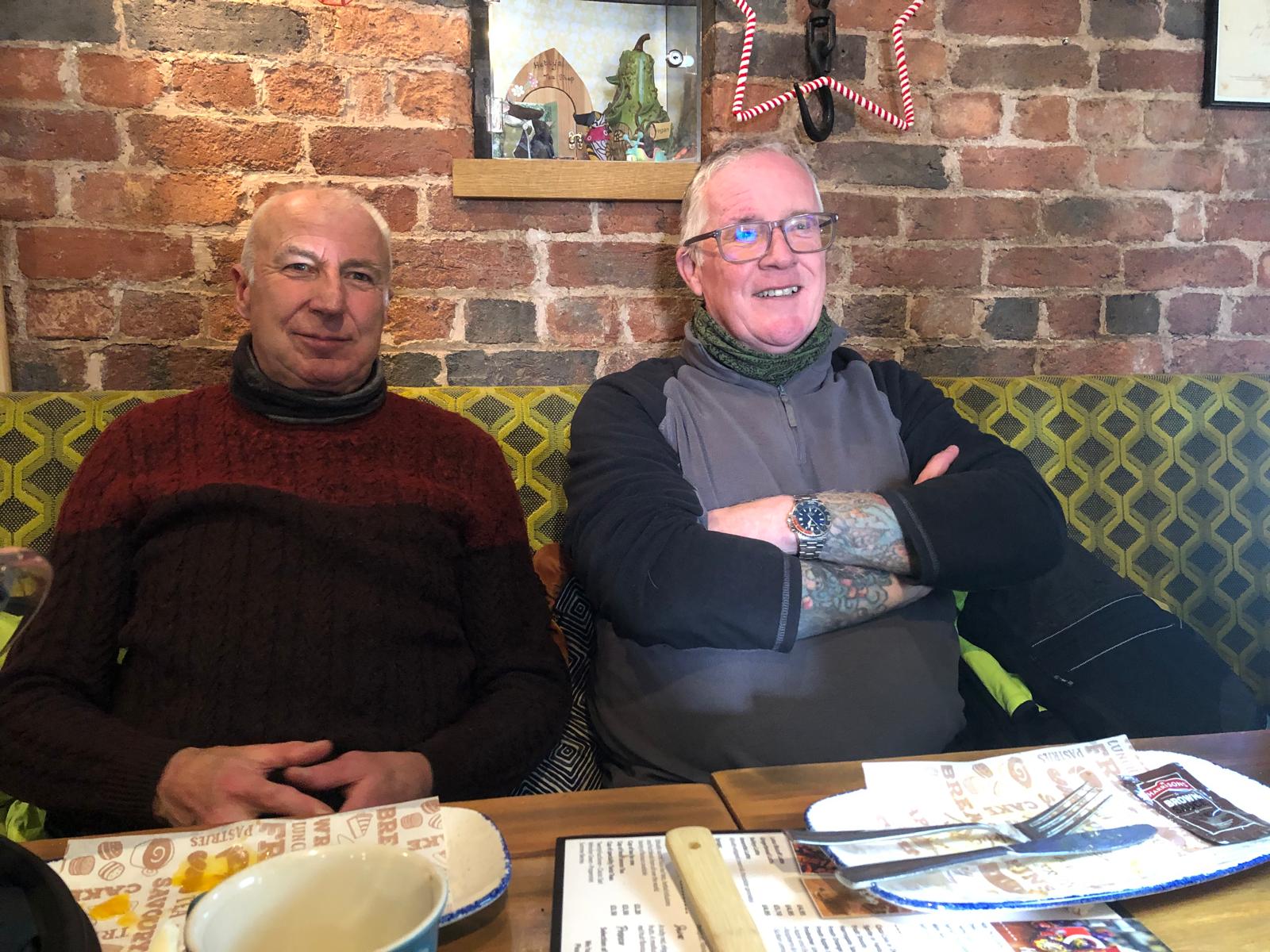 Manhoc ride out Sunday 30th November 2025 to Hetty’s Tea Room